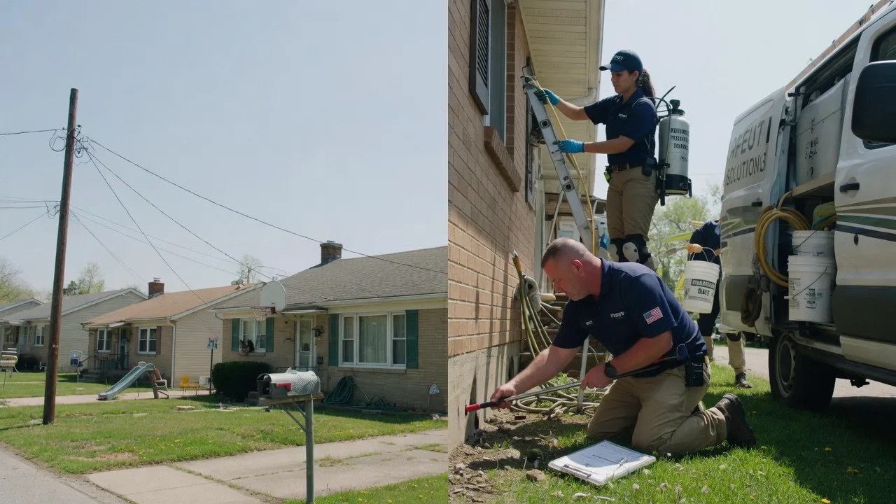 Pest Control Roach Exterminator in Clarksburg, OH near me